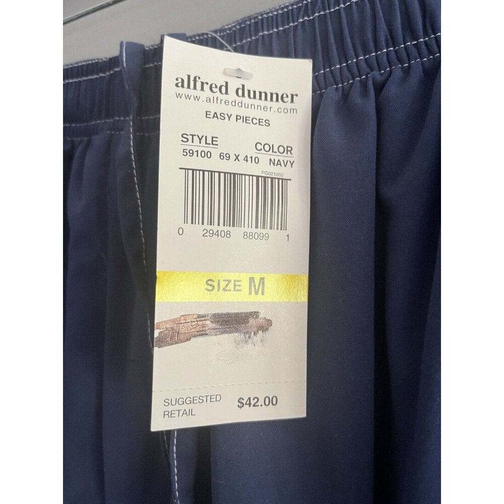 Alfred Dunner Jog Set Track Suit Womens Pants M Lined Jacket L Navy Vintage‎ - Picture 11 of 13